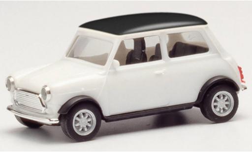 Modellautos Mini Cooper 1/87 Herpa blanche/noire Mini Cooper 1/87 Herpa blanche/noire modellautos