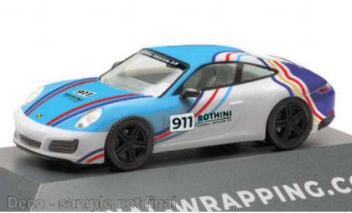 Modellautos Porsche 911 1/87 Herpa Carrera Signal Wrapping Edition 2023 / Rothini Porsche 911 1/87 Herpa Carrera Signal Wrapping Edition 2023 / Rothini modellautos