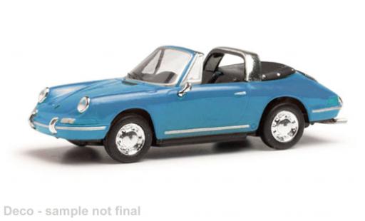 Modellautos Porsche 911 1/87 Herpa Targa bleu clair Porsche 911 1/87 Herpa Targa bleu clair modellautos