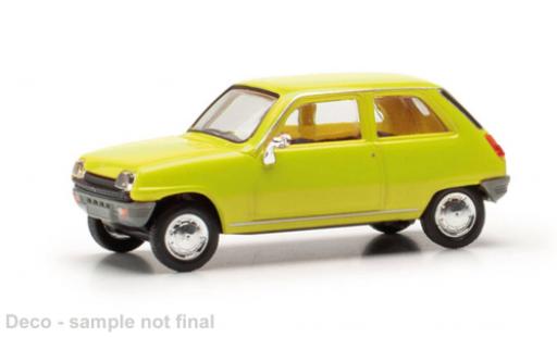 Renault 5 1/87 Herpa jaune modellautos