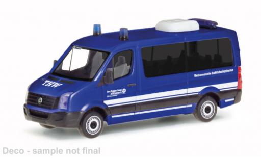 Modellautos Volkswagen Crafter 1/87 Herpa bus FD THW Freising Volkswagen Crafter 1/87 Herpa bus FD THW Freising modellautos