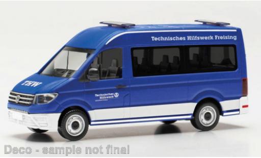 Modellautos Volkswagen Crafter 1/87 Herpa bus HD MTW Jeunesse THW Freising Volkswagen Crafter 1/87 Herpa bus HD MTW Jeunesse THW Freising modellautos