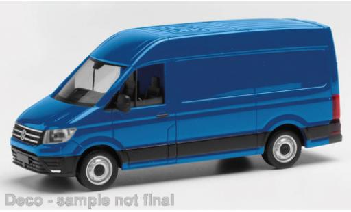 Modellautos Volkswagen Crafter 1/87 Herpa fourgon HD bleu Volkswagen Crafter 1/87 Herpa fourgon HD bleu modellautos