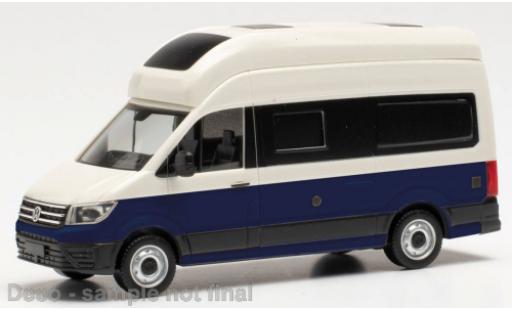Modellautos Volkswagen Crafter 1/87 Herpa Grand California blanche/bleu foncé Volkswagen Crafter 1/87 Herpa Grand California blanche/bleu foncé modellautos