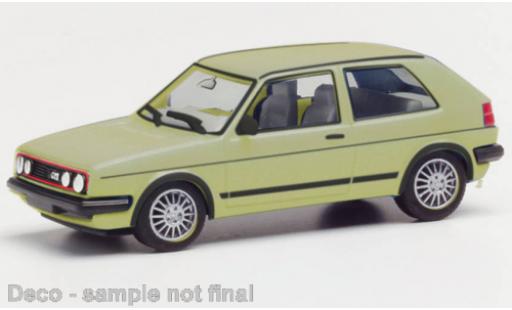 Modellautos Volkswagen Golf 1/87 Herpa II GTI metallise la chaux Volkswagen Golf 1/87 Herpa II GTI metallise la chaux modellautos