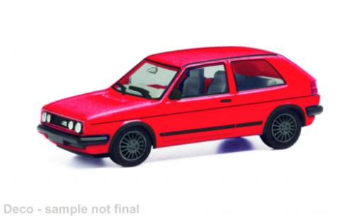Modellautos Volkswagen Golf 1/87 Herpa II GTI metallise rouge Volkswagen Golf 1/87 Herpa II GTI metallise rouge modellautos