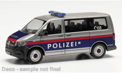 Modellautos Volkswagen T6 1/87 Herpa .1 bus police Autriche (A) Volkswagen T6 1/87 Herpa .1 bus police Autriche (A) modellautos