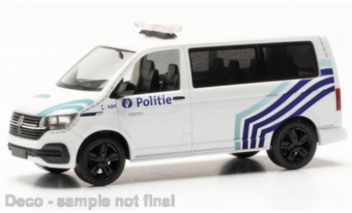 Modellautos Volkswagen T6 1/87 Herpa .1 bus Politie (BE) Volkswagen T6 1/87 Herpa .1 bus Politie (BE) modellautos
