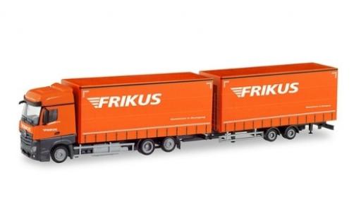 Mercedes Actros 1/87 Herpa Bigspace Frikus (A) Volumen-Hängerzug modellautos