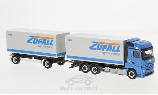 Mercedes Actros 1/87 Herpa Bigspace Zufall Wechselkoffer-Hängerzug modellautos