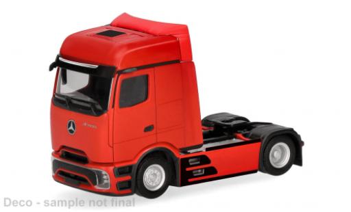 Modellautos Mercedes Actros 1/87 Herpa L rot 1:87 Mercedes Actros 1/87 Herpa L rot 1:87 modellautos