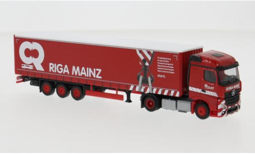 Modellautos Mercedes Actros 1/87 Herpa Riga Mainz 1:87 Mercedes Actros 1/87 Herpa Riga Mainz 1:87 modellautos