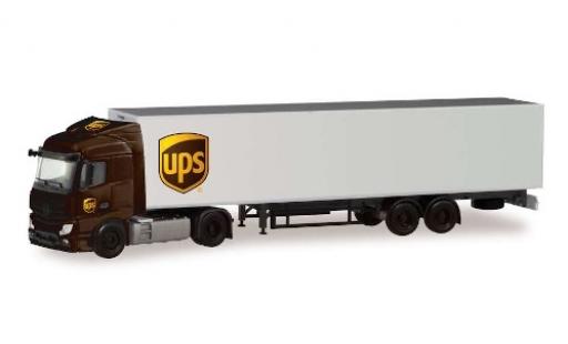 Mercedes Actros 1/87 Herpa Streamspace 2.3 UPS wagon conteneur-tracteur modellautos