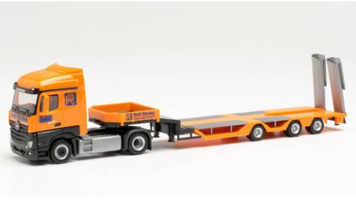 Mercedes Actros 1/87 Herpa Streamspace 2.5 Goldhofer Rolf Riedel Allrounder-tracteur modellautos
