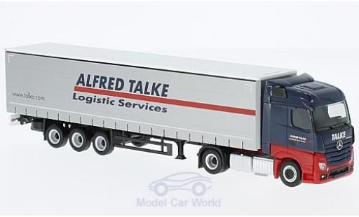 Mercedes Actros 1/87 Herpa Streamspace Alfred Talke Gardinenplanen-SZ modellautos