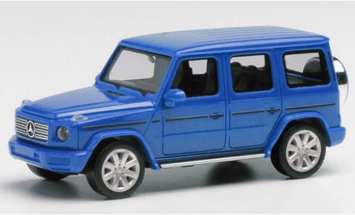 Modellautos Mercedes Classe G 1/87 Herpa mettalic blau Mercedes Classe G 1/87 Herpa mettalic blau modellautos