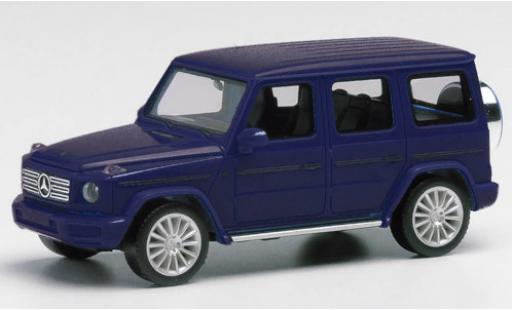 Modellautos Mercedes Classe G 1/87 Herpa mettalic blau avec AMG-jantes Mercedes Classe G 1/87 Herpa mettalic blau avec AMG-jantes modellautos