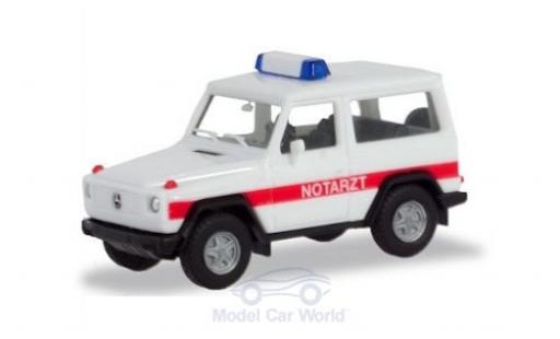 Modellautos Mercedes Classe G 1/87 Herpa G-Modell Notarzt Mercedes Classe G 1/87 Herpa G-Modell Notarzt modellautos