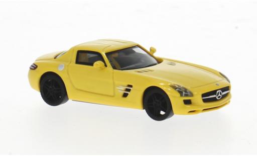 Modellautos Mercedes SLS 1/87 Herpa AMG gelb 1:87 Mercedes SLS 1/87 Herpa AMG gelb 1:87 modellautos
