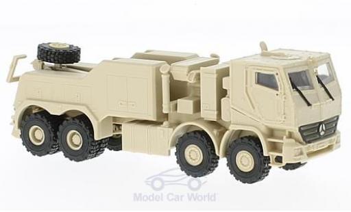 Mercedes Actros 1/87 Herpa matt-beige gepanzertes Bergefahrzeug modellautos