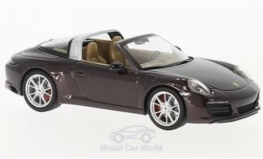 Modellautos Porsche 991 Targa 1/43 Herpa 911 () Targa 4S mettalic braun Porsche 991 Targa 1/43 Herpa 911 () Targa 4S mettalic braun modellautos
