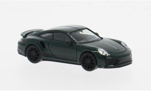 Modellautos Porsche 991 Turbo 1/87 Herpa 911  grün 1:87 Porsche 991 Turbo 1/87 Herpa 911  grün 1:87 modellautos