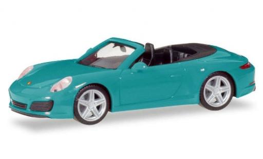 Modellautos Porsche 911 1/87 Herpa Carrera 2 Cabriolet blau Porsche 911 1/87 Herpa Carrera 2 Cabriolet blau modellautos