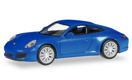 Modellautos Porsche 911 1/87 Herpa Carrera 2S mettalic blau Porsche 911 1/87 Herpa Carrera 2S mettalic blau modellautos