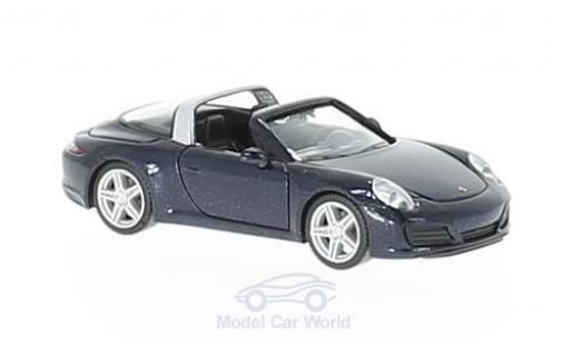 Modellautos Porsche 911 1/87 Herpa Targa 4 mettalic blau Porsche 911 1/87 Herpa Targa 4 mettalic blau modellautos