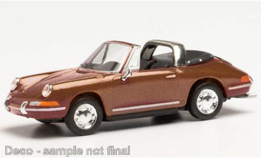 Modellautos Porsche 911 1/87 Herpa Targa mettalic braun Porsche 911 1/87 Herpa Targa mettalic braun modellautos