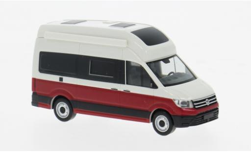 Modellautos Volkswagen Crafter 1/87 Herpa Grand California beige/rot 1:87 Volkswagen Crafter 1/87 Herpa Grand California beige/rot 1:87 modellautos