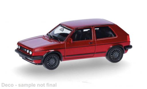 Modellautos Volkswagen Golf 1/87 Herpa II GTI rot 1:87 Volkswagen Golf 1/87 Herpa II GTI rot 1:87 modellautos