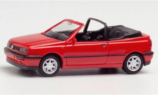 Modellautos Volkswagen Golf 1/87 Herpa III Cabriolet rot Volkswagen Golf 1/87 Herpa III Cabriolet rot modellautos