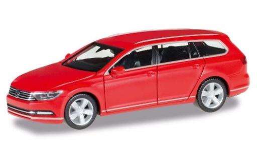 Volkswagen Passat 1/87 Herpa Variant rot modellautos