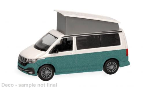 Volkswagen T6 1/87 Herpa .1 California grün/weiss 1:87 modellautos