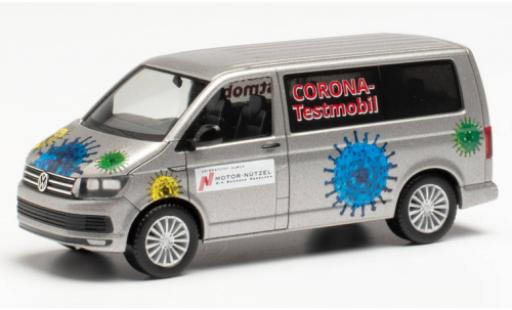 Modellautos Volkswagen T6 1/87 Herpa Bus CORONA-Testmobil Volkswagen T6 1/87 Herpa Bus CORONA-Testmobil modellautos