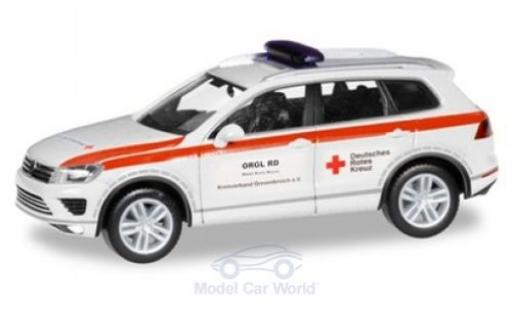 Modellautos Volkswagen Touareg 1/87 Herpa DRK Grevenbroich Volkswagen Touareg 1/87 Herpa DRK Grevenbroich modellautos