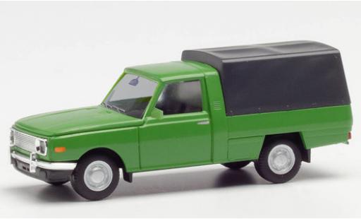 Modellautos Wartburg 353 1/87 Herpa Trans grün 1966 avec toile Wartburg 353 1/87 Herpa Trans grün 1966 avec toile modellautos