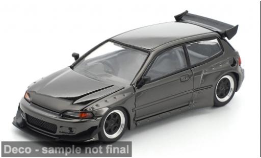 Honda Civic 1/64 Pop Race EG6 anthrazit 1:64 modellautos