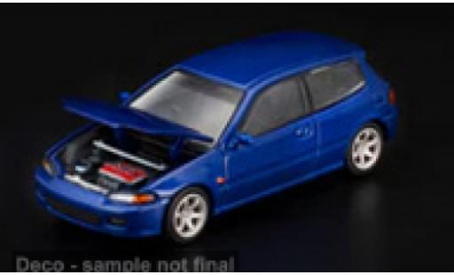 Honda Civic 1/64 Pop Race (EG6) blau 1:64 modellautos