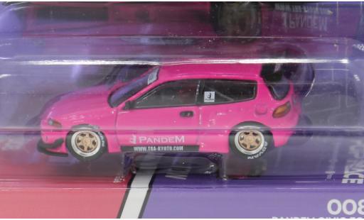 Honda Civic 1/64 Pop Race (EG6) by Pandem pink 1:64 modellautos