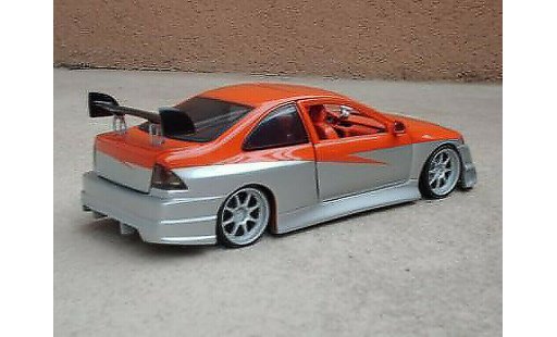 Honda Civic Base 1/18 Ertl parotech orange grau modellautos