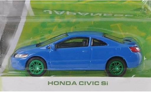 Honda Civic Si 1/64 Greenlight blau Special Version modellautos