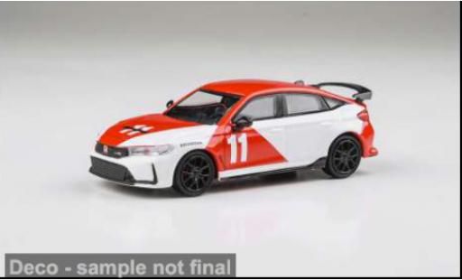 Honda Civic 1/64 Para64 Type R (FL5) orange/weiss 2025 1:64 modellautos