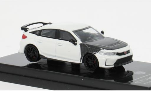 Modellautos Honda Civic Type R FL5 weiss/schwarz 2023 1/64 Para64