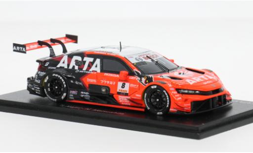 Honda Civic 1/43 Spark Type R-GT GT500 Super GT 2025 #8 T.Nojiri/N.Matsushita 1:43 modellautos