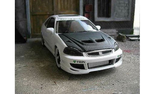 Honda Civic Si 1/18 Hot Wheels ek jdm coupe modellautos