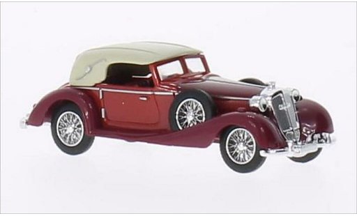 Horch 853 Cabriolet 1/87 Busch Cabrio geschlossen rot/rot 1933 modellautos