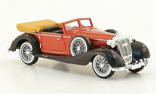 Horch 853 Base 1/87 Busch rot/schwarz 1933 modellautos