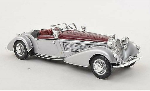 Horch 855 Roadster 1/43 Minichamps Spezial- grau/rot 1938 modellautos